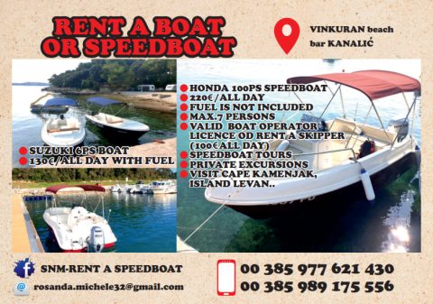 Where to rent the small boat